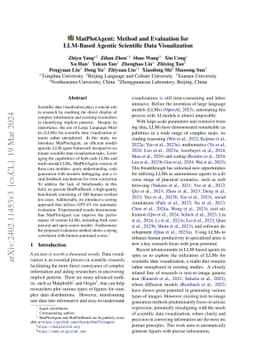 MatPlotAgent: Method and Evaluation for LLM-Based Agentic Scientific
  Data Visualization