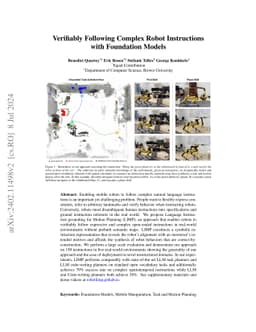 Verifiably Following Complex Robot Instructions with Foundation Models