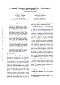 A Systematic Comparison of Contextualized Word Embeddings for Lexical
  Semantic Change