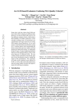 Are LLM-based Evaluators Confusing NLG Quality Criteria?