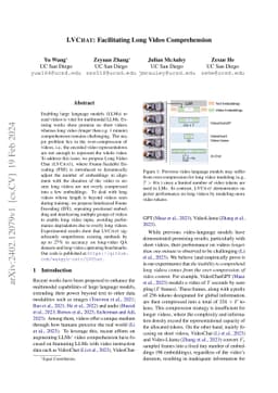 LVCHAT: Facilitating Long Video Comprehension