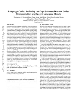 Language-Codec: Reducing the Gaps Between Discrete Codec Representation
  and Speech Language Models