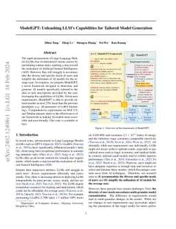ModelGPT: Unleashing LLM's Capabilities for Tailored Model Generation