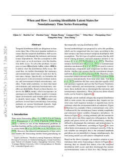 Nonstationary Time Series Forecasting via Unknown Distribution Adaptation