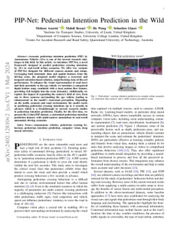 PIP-Net: Pedestrian Intention Prediction in the Wild