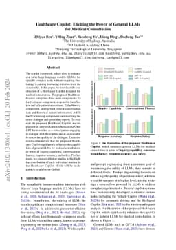 Healthcare Copilot: Eliciting the Power of General LLMs for Medical
  Consultation