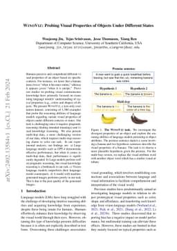 WinoViz: Probing Visual Properties of Objects Under Different States