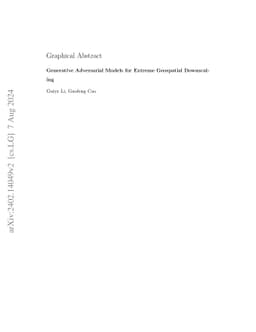 Generative Adversarial Models for Extreme Downscaling of Climate
  Datasets