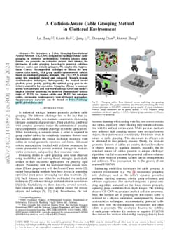 A Collision-Aware Cable Grasping Method in Cluttered Environment