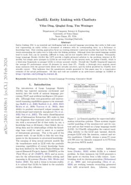 ChatEL: Entity Linking with Chatbots