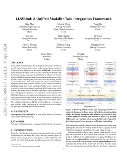 LLMBind: A Unified Modality-Task Integration Framework