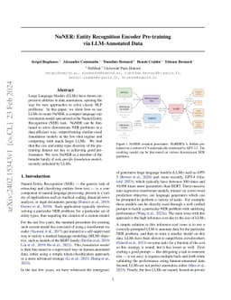 NuNER: Entity Recognition Encoder Pre-training via LLM-Annotated Data