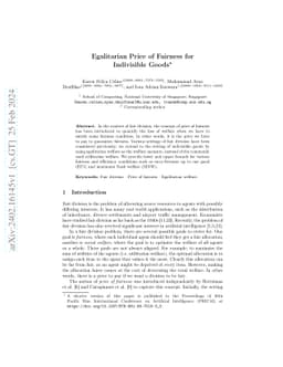 Egalitarian Price of Fairness for Indivisible Goods