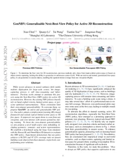 GenNBV: Generalizable Next-Best-View Policy for Active 3D Reconstruction