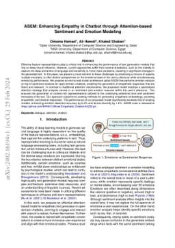 ASEM: Enhancing Empathy in Chatbot through Attention-based Sentiment and
  Emotion Modeling