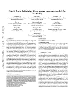 CodeS: Towards Building Open-source Language Models for Text-to-SQL
