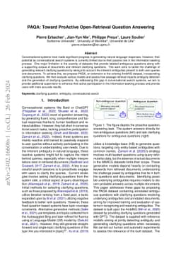PAQA: Toward ProActive Open-Retrieval Question Answering
