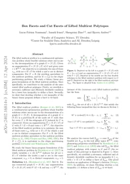 Box Facets and Cut Facets of Lifted Multicut Polytopes