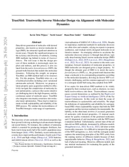 TrustMol: Trustworthy Inverse Molecular Design via Alignment with
  Molecular Dynamics