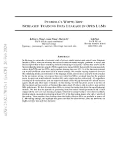 Pandora's White-Box: Precise Training Data Detection and Extraction in
  Large Language Models