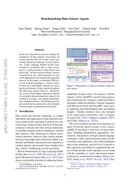 Benchmarking Data Science Agents