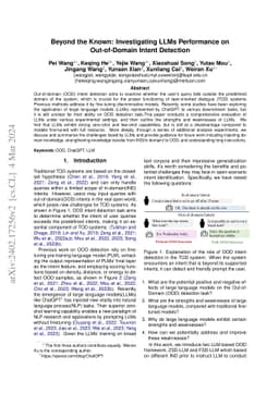Beyond the Known: Investigating LLMs Performance on Out-of-Domain Intent
  Detection