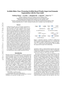 Scribble Hides Class: Promoting Scribble-Based Weakly-Supervised
  Semantic Segmentation with Its Class Label
