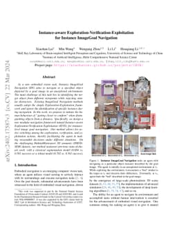 Instance-aware Exploration-Verification-Exploitation for Instance
  ImageGoal Navigation