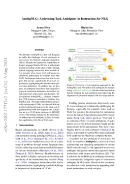AmbigNLG: Addressing Task Ambiguity in Instruction for NLG