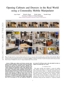 Opening Articulated Structures in the Real World