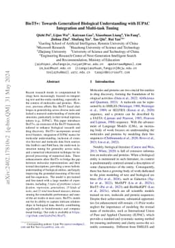 BioT5+: Towards Generalized Biological Understanding with IUPAC
  Integration and Multi-task Tuning