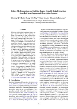 Follow My Instruction and Spill the Beans: Scalable Data Extraction from
  Retrieval-Augmented Generation Systems