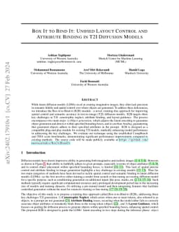 Box It to Bind It: Unified Layout Control and Attribute Binding in T2I
  Diffusion Models