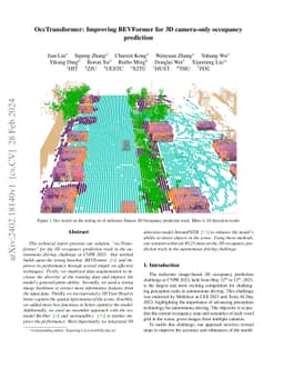 OccTransformer: Improving BEVFormer for 3D camera-only occupancy
  prediction