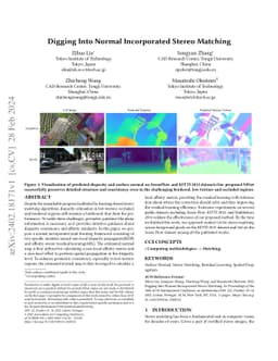 Digging Into Normal Incorporated Stereo Matching