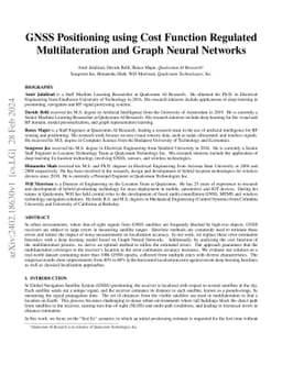 GNSS Positioning using Cost Function Regulated Multilateration and Graph
  Neural Networks