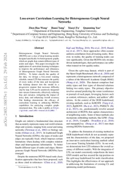 Loss-aware Curriculum Learning for Heterogeneous Graph Neural Networks