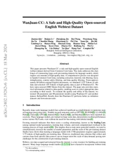 WanJuan-CC: A Safe and High-Quality Open-sourced English Webtext Dataset
