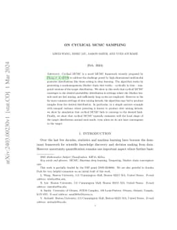 On Cyclical MCMC Sampling