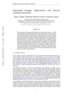 Softened Symbol Grounding for Neuro-symbolic Systems