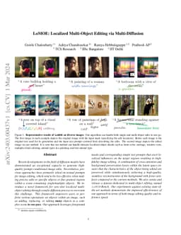 LoMOE: Localized Multi-Object Editing via Multi-Diffusion