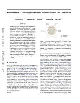 EfficientZero V2: Mastering Discrete and Continuous Control with Limited
  Data