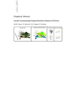 Lincoln's Annotated Spatio-Temporal Strawberry Dataset (LAST-Straw)