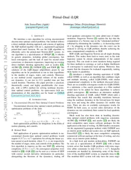 Primal-Dual iLQR