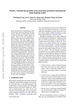 Ploutos: Towards interpretable stock movement prediction with financial
  large language model
