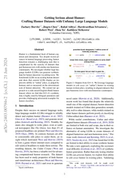 Getting Serious about Humor: Crafting Humor Datasets with Unfunny Large
  Language Models