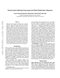 Pseudo-Label Calibration Semi-supervised Multi-Modal Entity Alignment