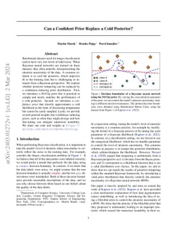 Can a Confident Prior Replace a Cold Posterior?