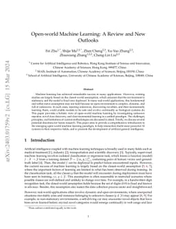 Open-world Machine Learning: A Review and New Outlooks