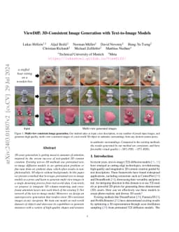 ViewDiff: 3D-Consistent Image Generation with Text-to-Image Models
